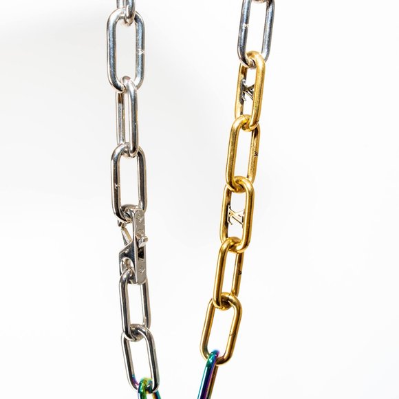 REDUCED Louis Vuitton Virgil Abloh Signature Chain Necklace - Picture 11 of 13
